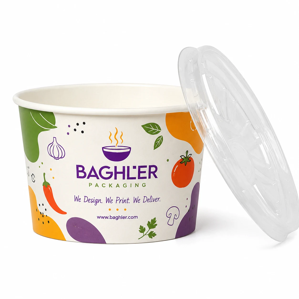 Paper Soup Bowl