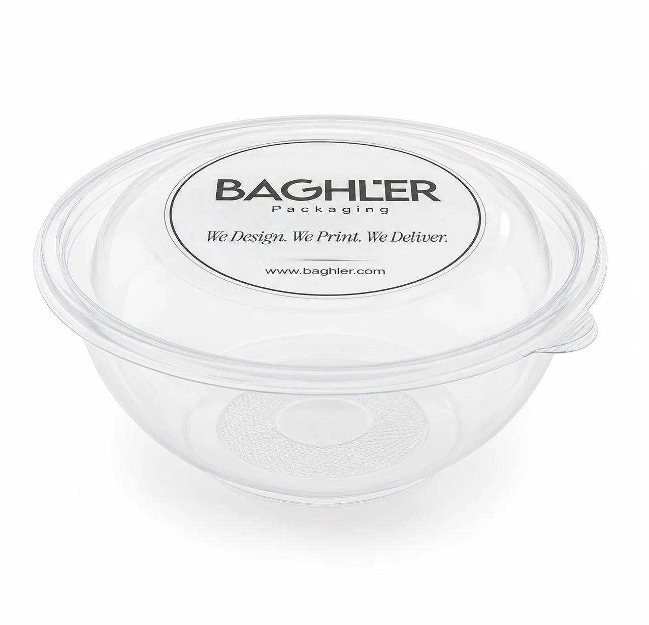 Clear PET Salad Bowl