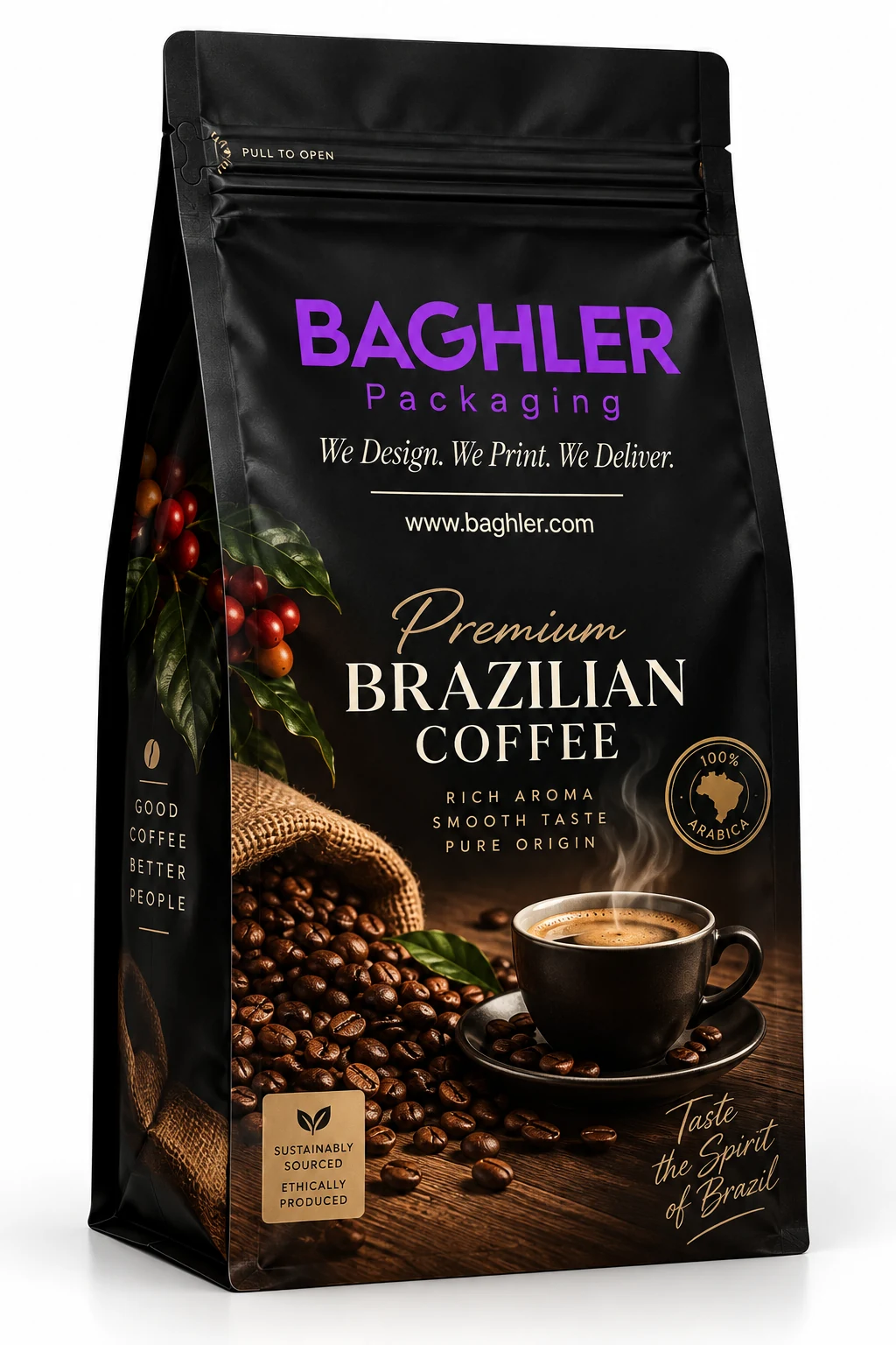 Coffee Bag with Valve